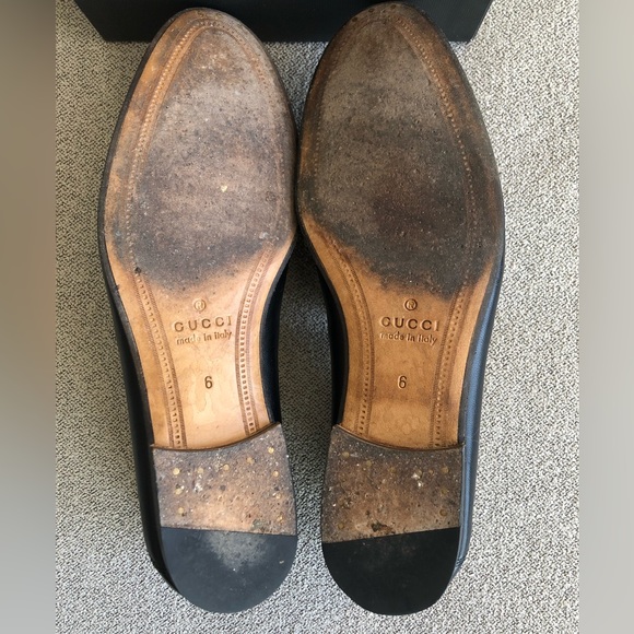 Pair of Mens size 6 Gucci Brixton loafers with collapsible heel bought in 2021 - Picture 13 of 13